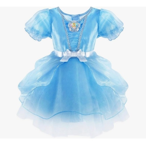 Disney Princess Cinderella Dress Easter Costume Size 18-24 Months New - Picture 1 of 5